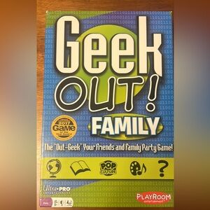 New- Geek Out! Game